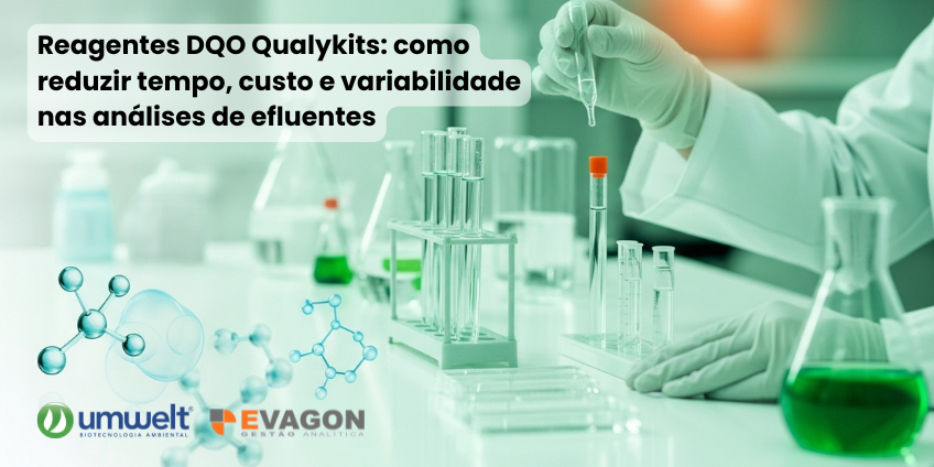 Reagentes DQO Qualykits: como reduzir tempo, custo e variabilidade nas análises de efluentes